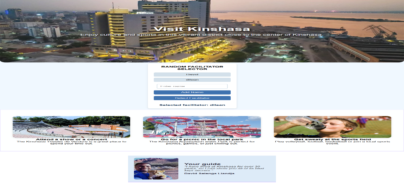Screenshot of Project 3